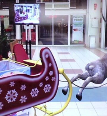 Augmented Ride with Santa