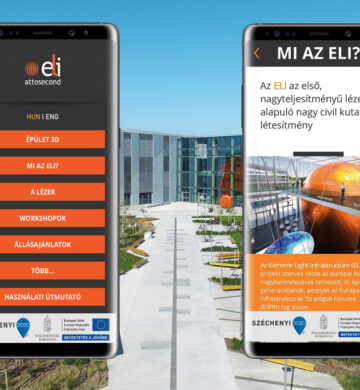ELI Lézerkutató app és weboldal