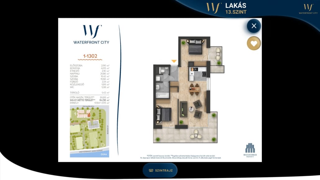 Big George showroom app