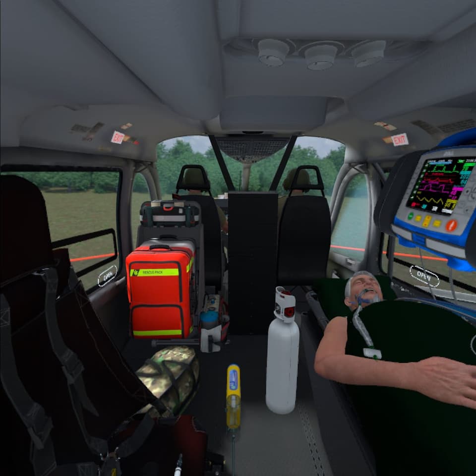 Project photo: EC145 szimulátor