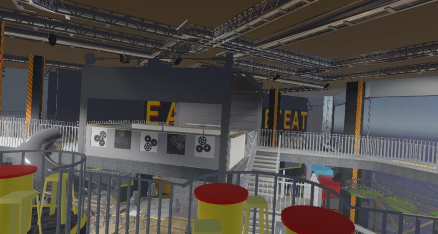 Immochan VR Foodcourt