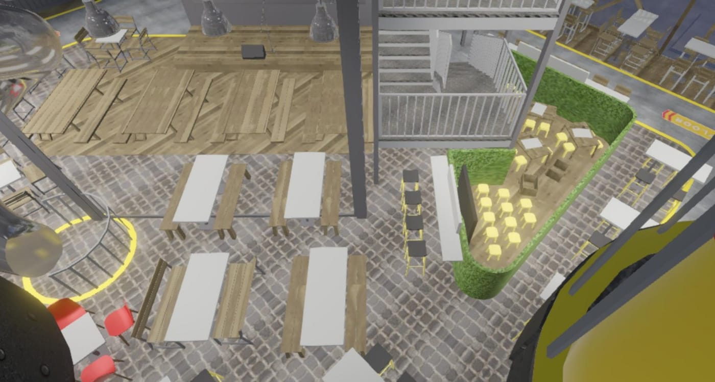 Immochan VR Foodcourt