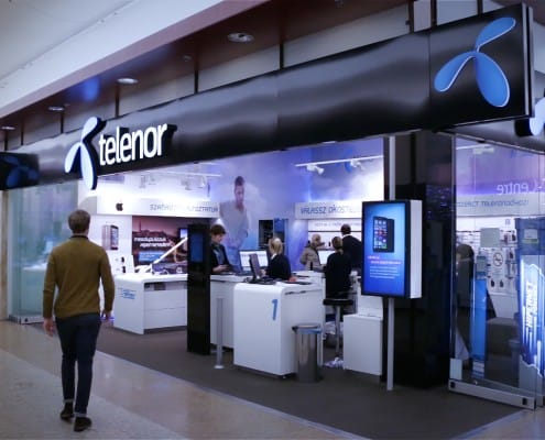 Telenor Karácsonyi AR csodák a boltokban