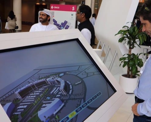 TouchScreen megoldás a dubai-i Gitex kiállításon