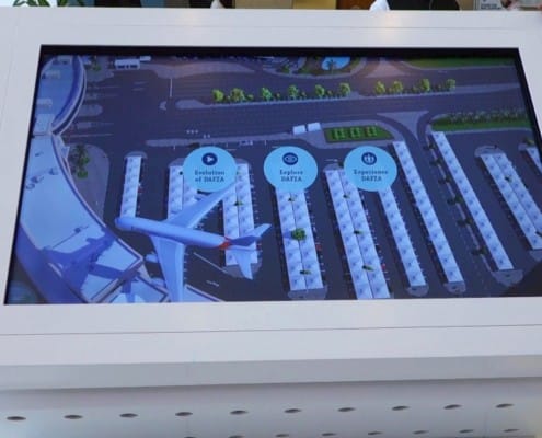 TouchScreen megoldás a dubai-i Gitex kiállításon