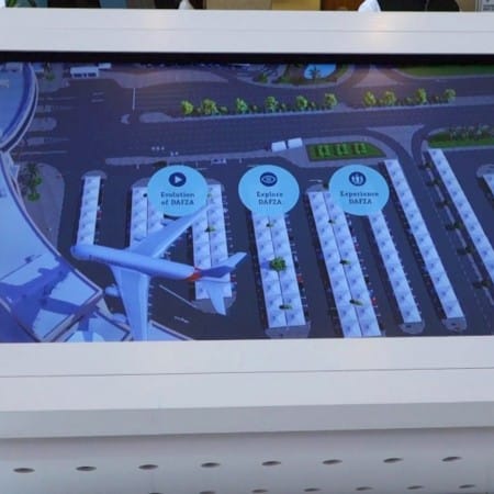 TouchScreen megoldás a dubai-i Gitex kiállításon