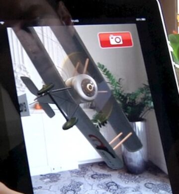 Conference App with a 3D AR plane for MOT