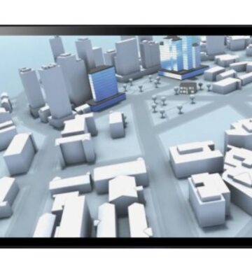 AR Walk in the 3D City of T-Systems