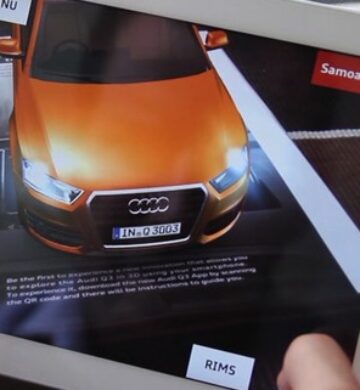 Audi Q3 szingapúri 3D kalandozás